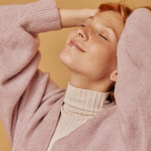 Tailored Cardigan in Oatmeal