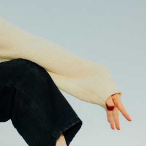 Chunky Knit Sweater in Charcoal